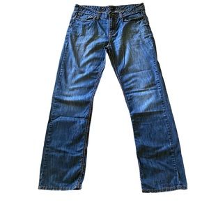 Helix Men’s Straight Denim Jeans Size W36 x L34 EUC